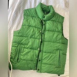 Green old navy vest